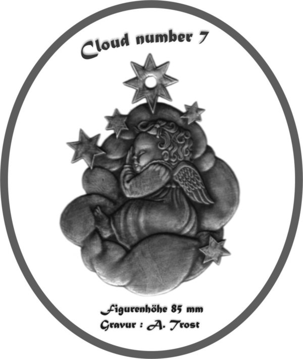 Flachfigur Cloud 7 / wolke 7