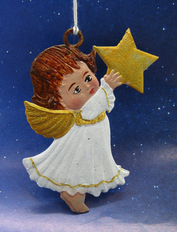 Weihnachts Flachfigur Hänger  "Little Star "
